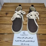 نیم‌ بوت  قهوه ای زنانه مارین بند دار - تصویر 5