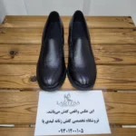 کفش اداری زنانه مشکی مدل آوینا لاینر - تصویر 2