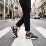 کتونی رانینگ زنانه / دخترانه طرح نیوبالانس 740 مشکی (New Balance Sport Running)